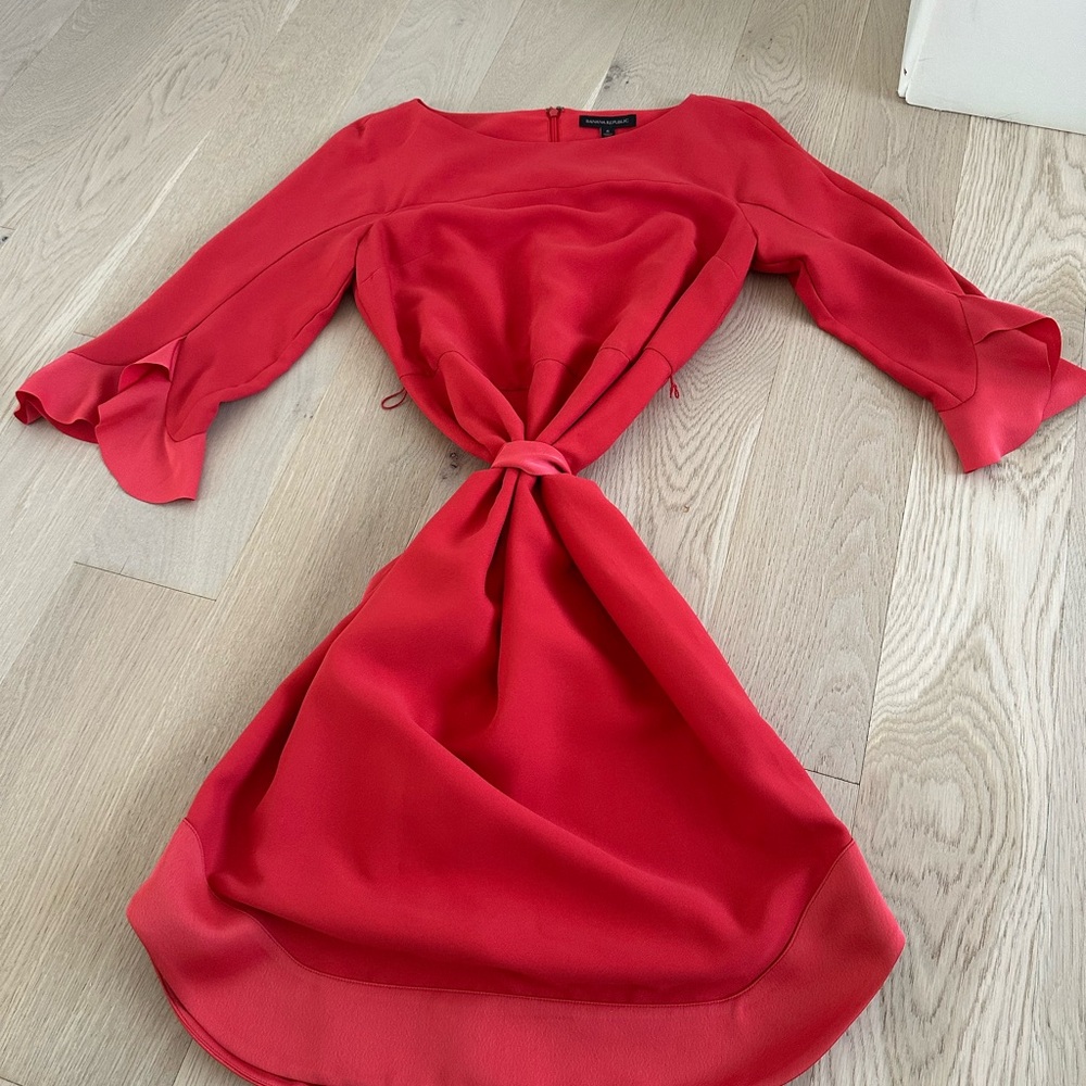 Elegant Red Women's Dress - Banana Republic